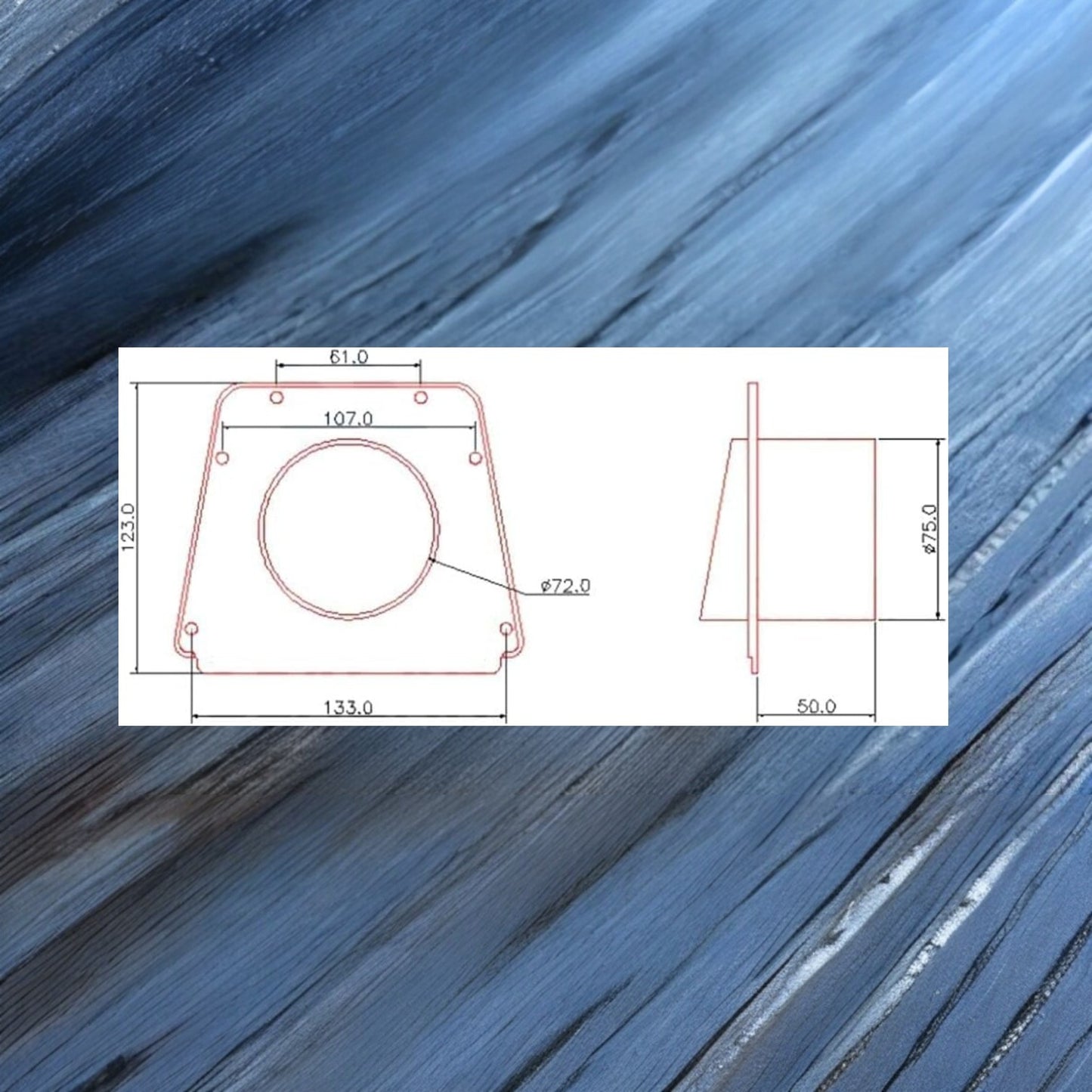 Edelstahl Hutzen im 2er Set Lotos Sportboot