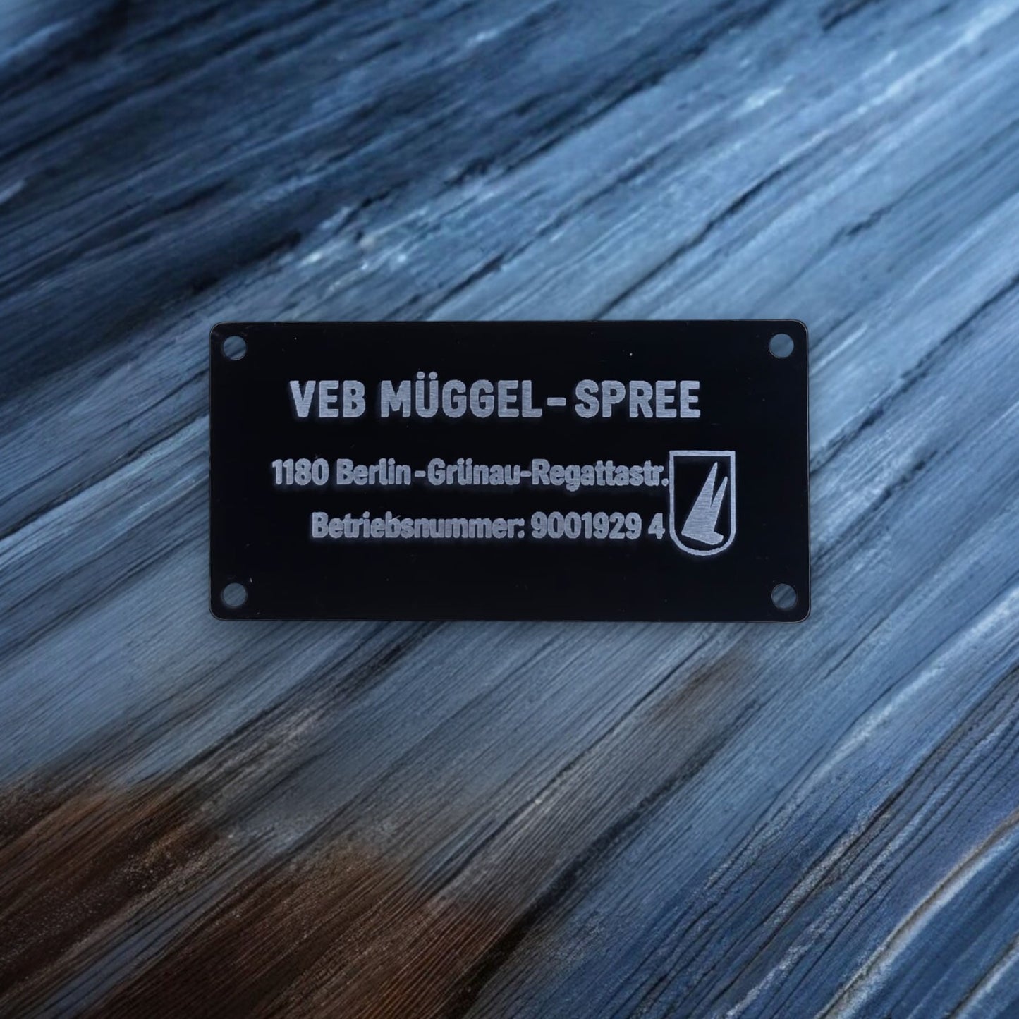 Werftschild Lotos Sportboot Replik