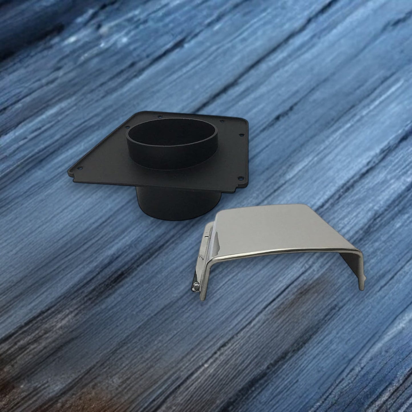 Edelstahl Hutzen im 2er Set Lotos Sportboot