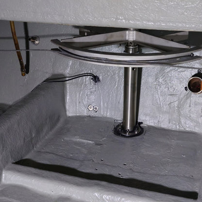 Edelstahl Ruder mit Anlenkung Lotos Sportboot